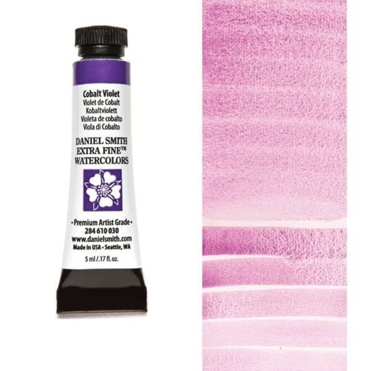 Daniel Smith Extra Fine Watercolors - Cobalt Violet, 5 ml Tube